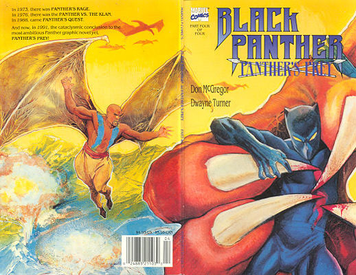 Cover to Panther's Prey #4