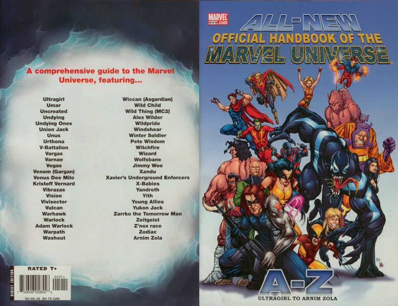 All-New Official Handbook Of The Marvel Universe A To Z (série VO